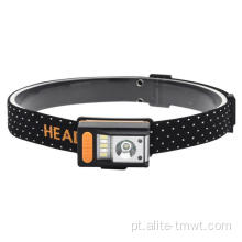 Sensor de movimento Headlamp Light LED Rechargable